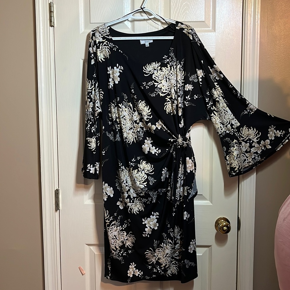 Wrap cocktail dress
